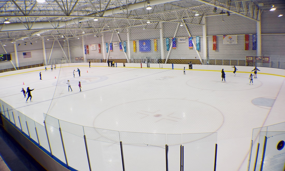 The Peaks Ice Arena Ice Sheet, Provo Utah