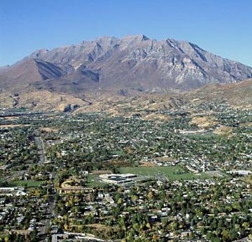 Mt Timpanogos and BYU