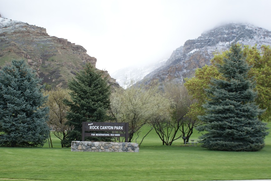 Rock Canyon Park, Provo Utah