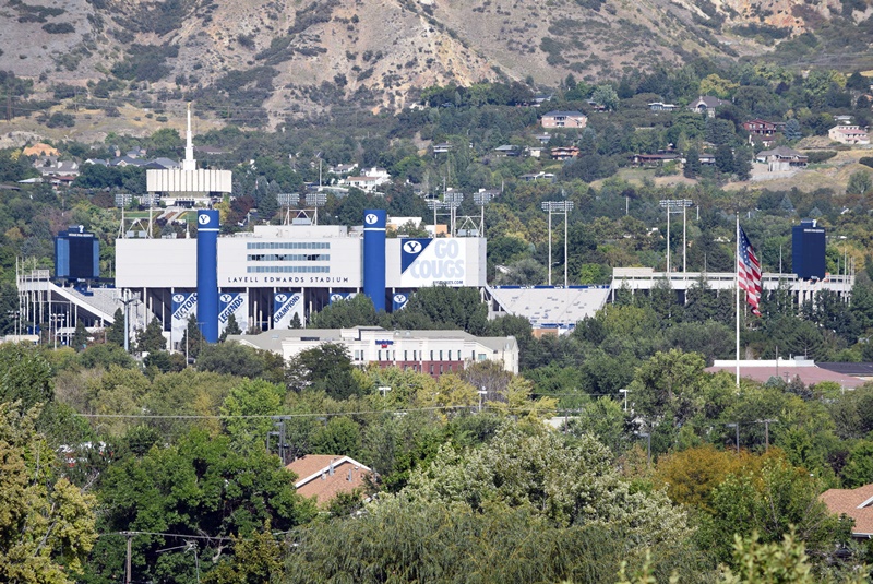 BYU Football Stadium - Points of Interest Provo Utah