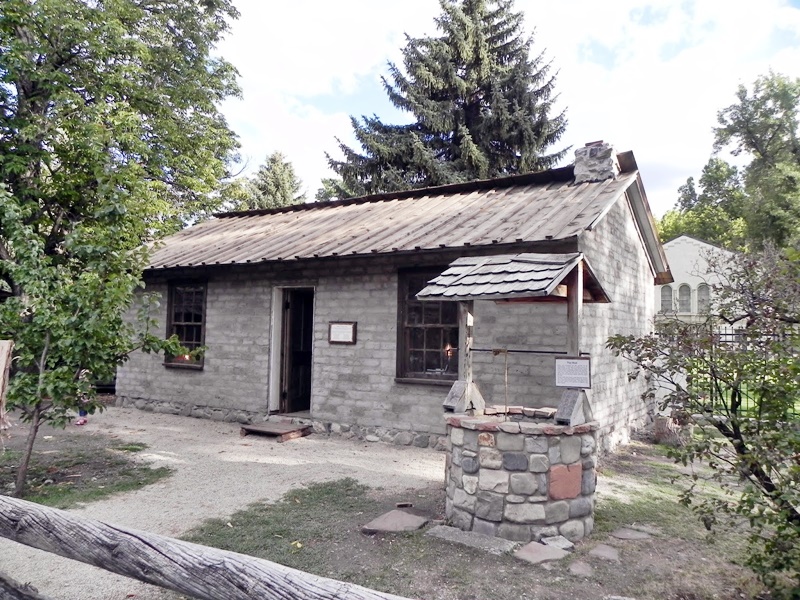 Provo Pioneer Village Loveless Adobe Cabin