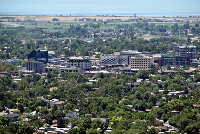 Downtown Provo City Utah