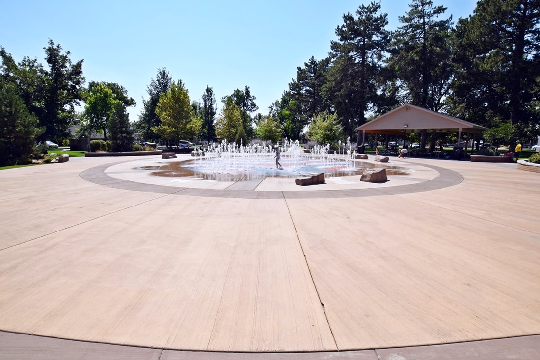 Pioneer Park Splash Pad, Provo Utah