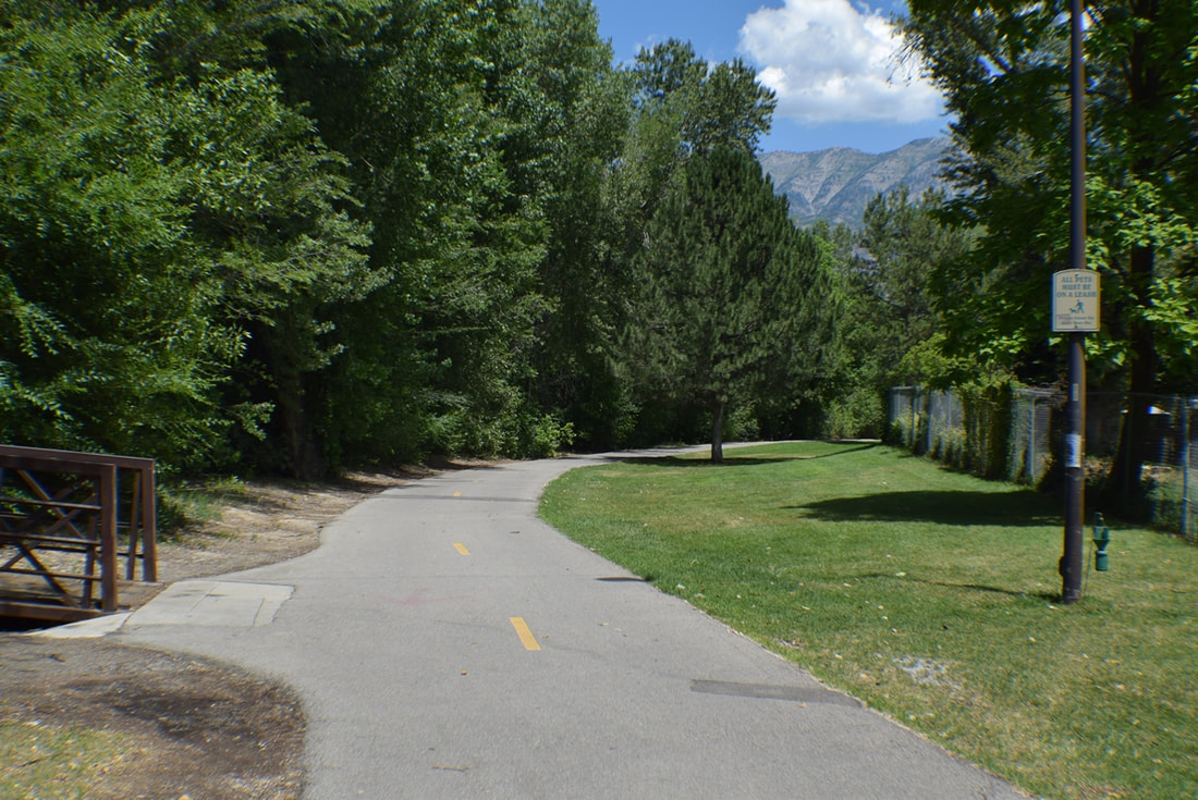 Provo River Trail at Paul Ream Park, Provo Utah