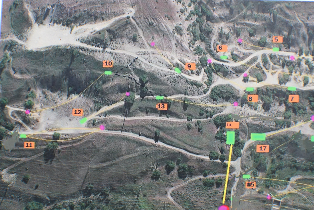 Slate Canyon Disc Golf Course Map, Provo Utah