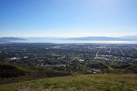 Squaw Peak Overlook View, Provo Utah